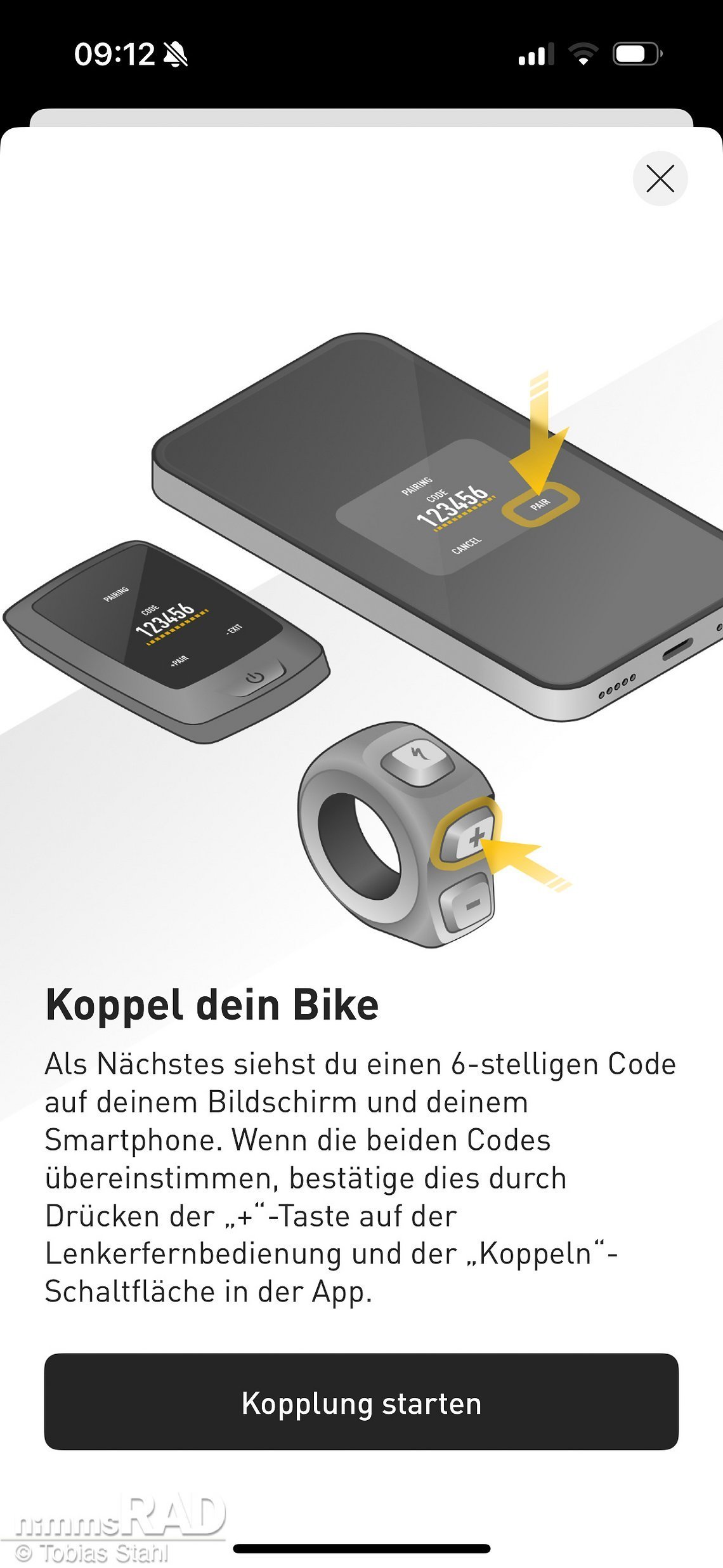 Die Kopplung funktioniert quasi wie beim Handy im Auto