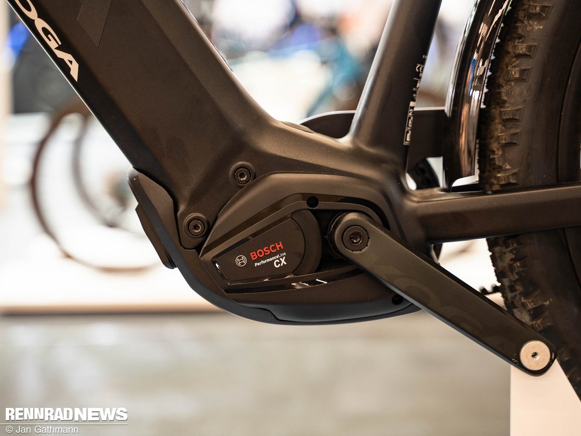 … Bosch CX-Antrieb soll das Koga langstreckentauglich sein.