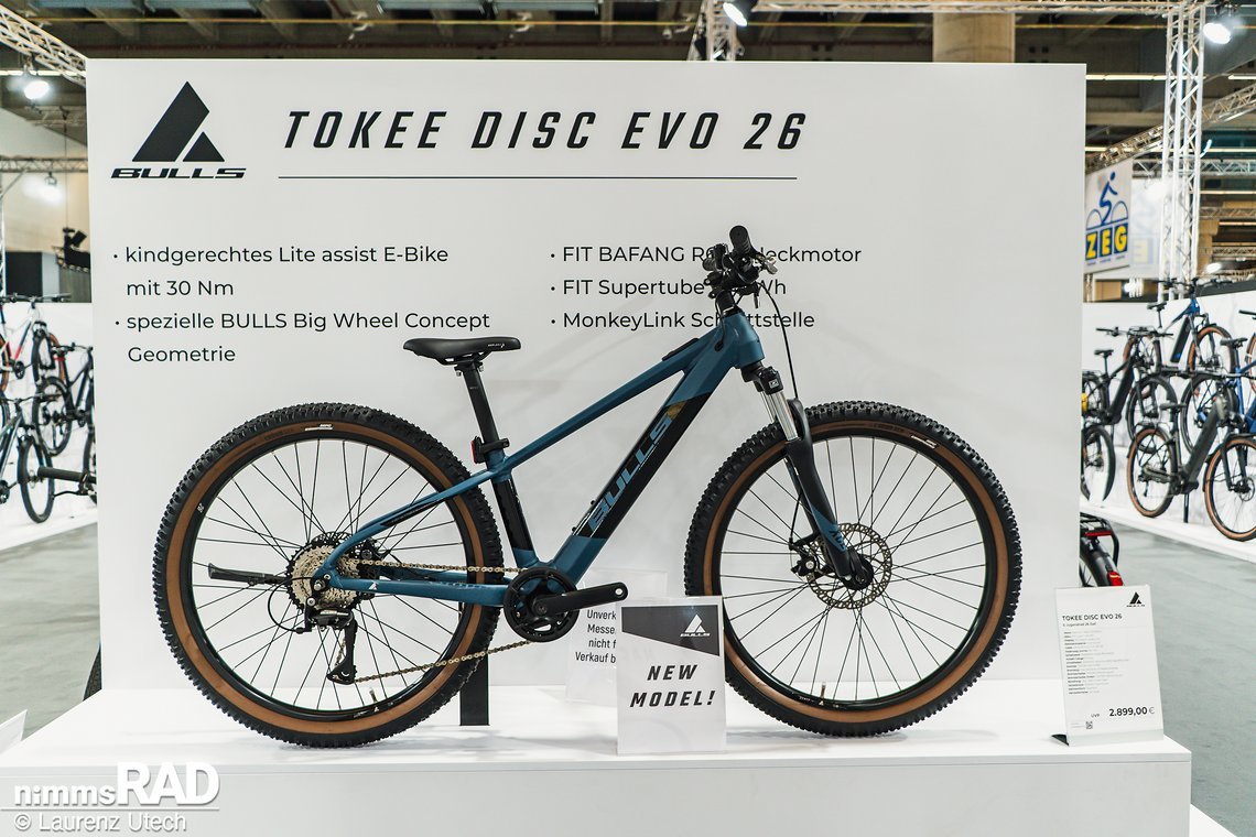 Das Tokee Disc Evo ist ein Hardtail mit 80 mm Federgabel.