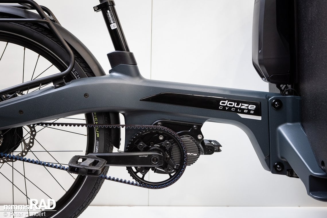 Ein Shimano EP8 sorgt für Vortrieb, …