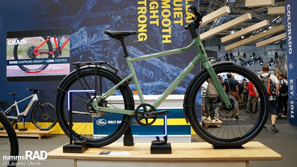 Canyon teasert mit dem Citylite ein leichtes Urbanbike mit Riemenantrieb und klarer Formsprache.