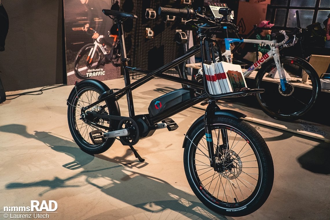 Bei Cooper Bikes gab es unter anderem das neue UTY Bike zu sehen.