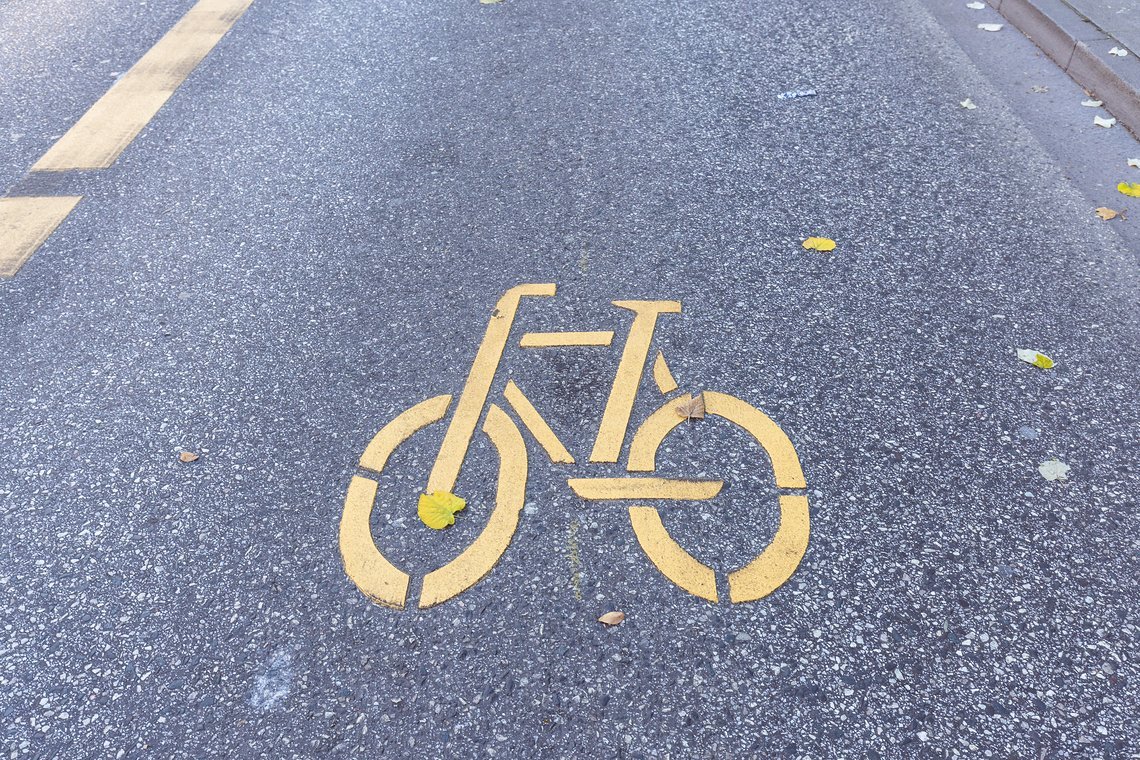 Popup-Bikelane Reeperbahn 005