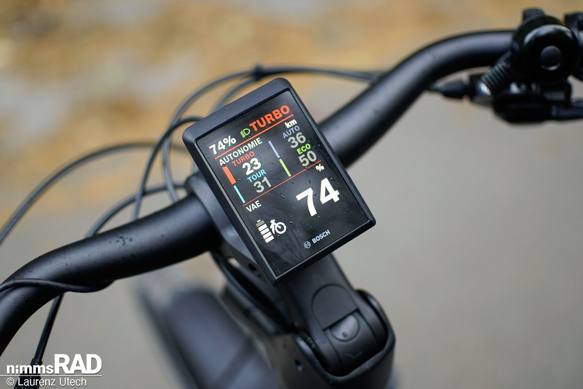 Das farbige Bosch Kiox 500 Display bietet klare Ablesbarkeit und smarte Konnektivität. Das farbige Bosch Kiox 500 Display bietet klare Ablesbarkeit und smarte Konnektivität.