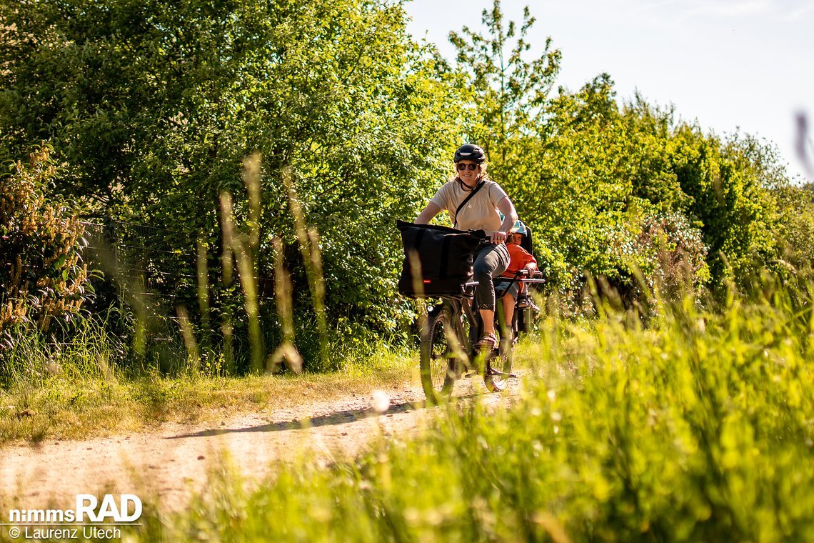 Abgesehen von der überschaubaren Kapazität: Der Motor läuft leise, effizient und mit wenig Tretwiderstand.