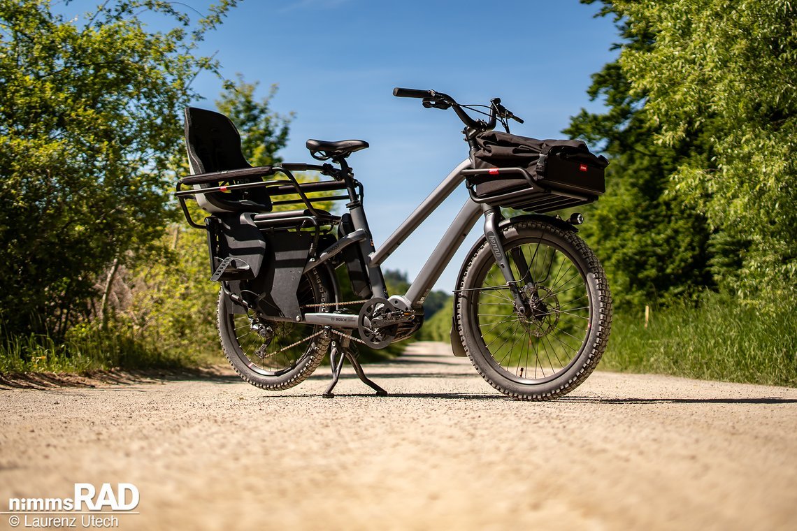 Ein Cargobike, das nicht nach Cargobike aussieht – das Boost bleibt seinem Konzept als „normales Fahrrad mit mehr Nutzen“ auch optisch treu.