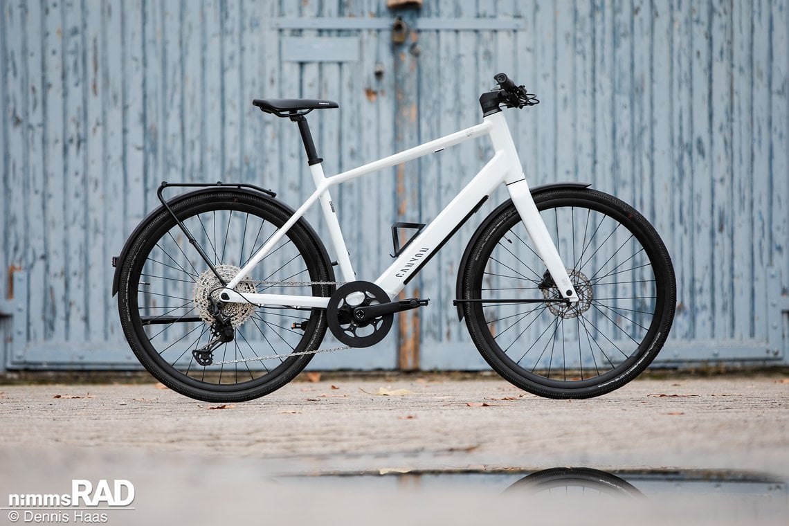 Canyon Commuter ON 7 Leichtes Pendel E Bike im Test Nimms Rad