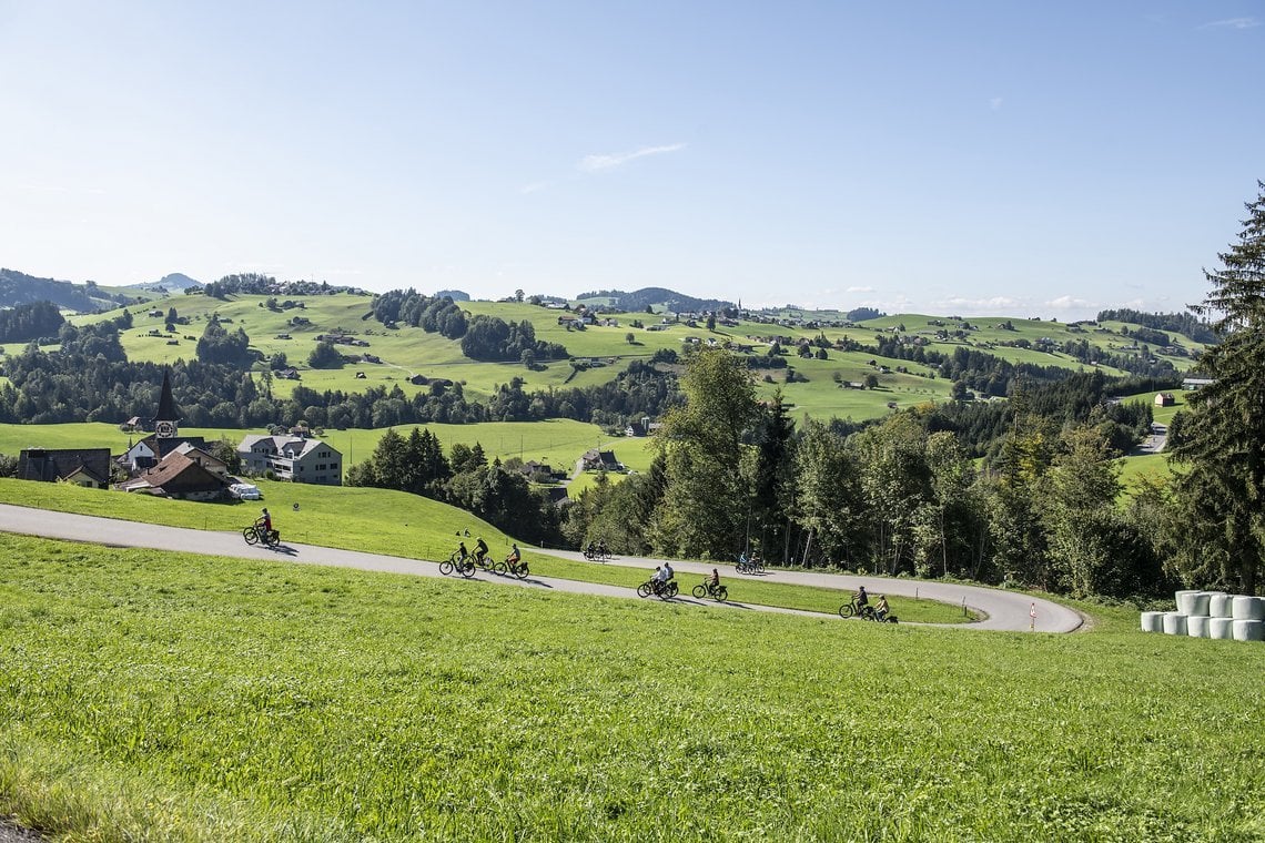 Dank überarbeitetem Motor absolvierten wir das sehr hügelige Streckenprofil nahezu mühe- und geräuschlos.