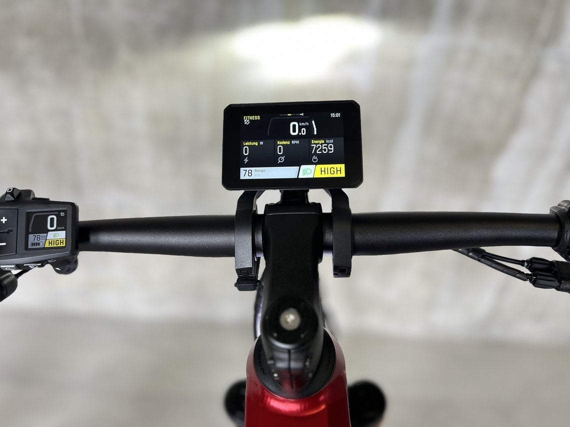 Optional kann auch das Smartphone im FIT E-Bike-System als Display genutzt werden.