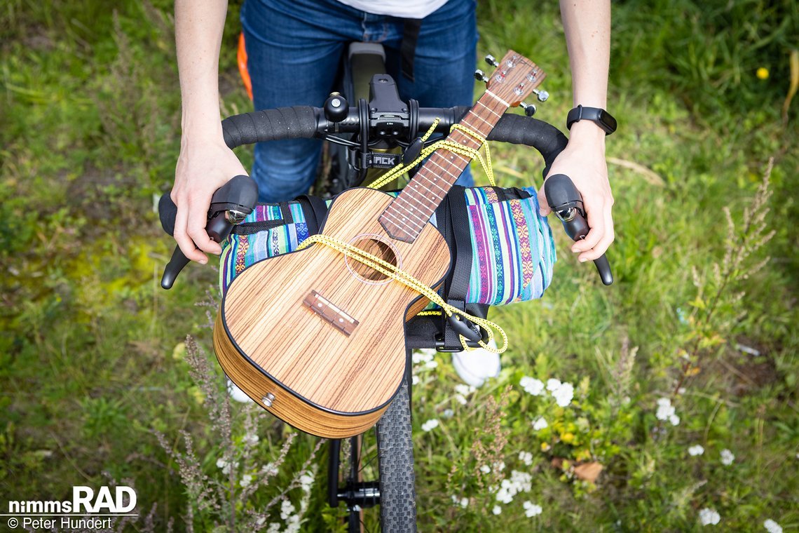 Ein Kontrabass wäre hier sicher zu groß – mit Ukulele und Picknickdecke würden wir aber bedenkenlos durch die Gegend fahren.