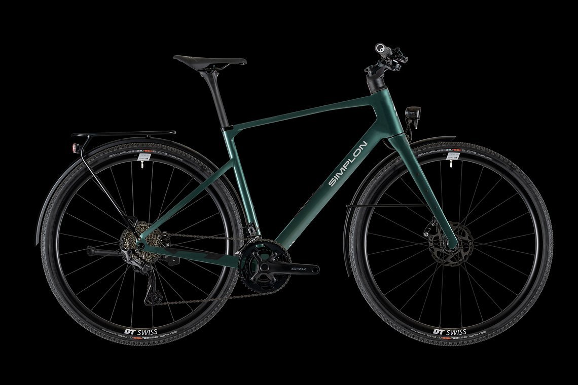 Das Simplon Grid 365 in der Farbe Dark Pine Green Metallic.