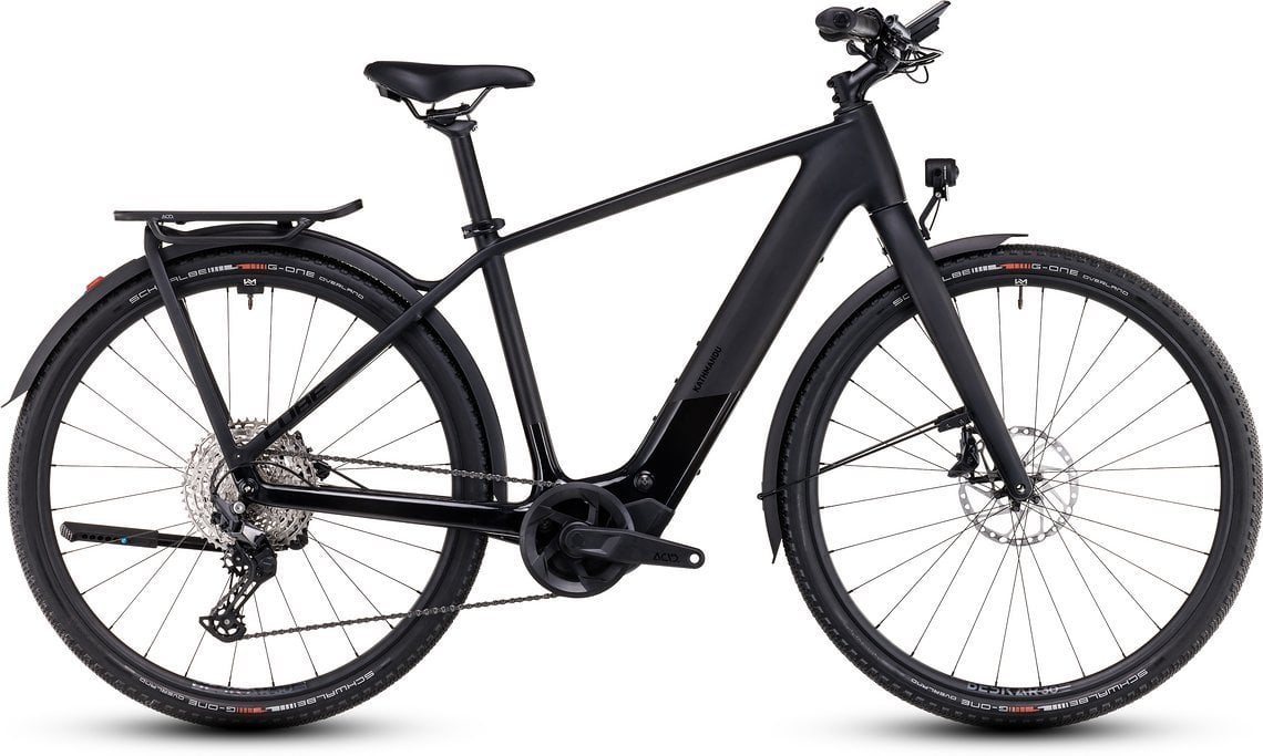 Das leichte Trekking E-Bike gibt es mit Diamantrahmen …