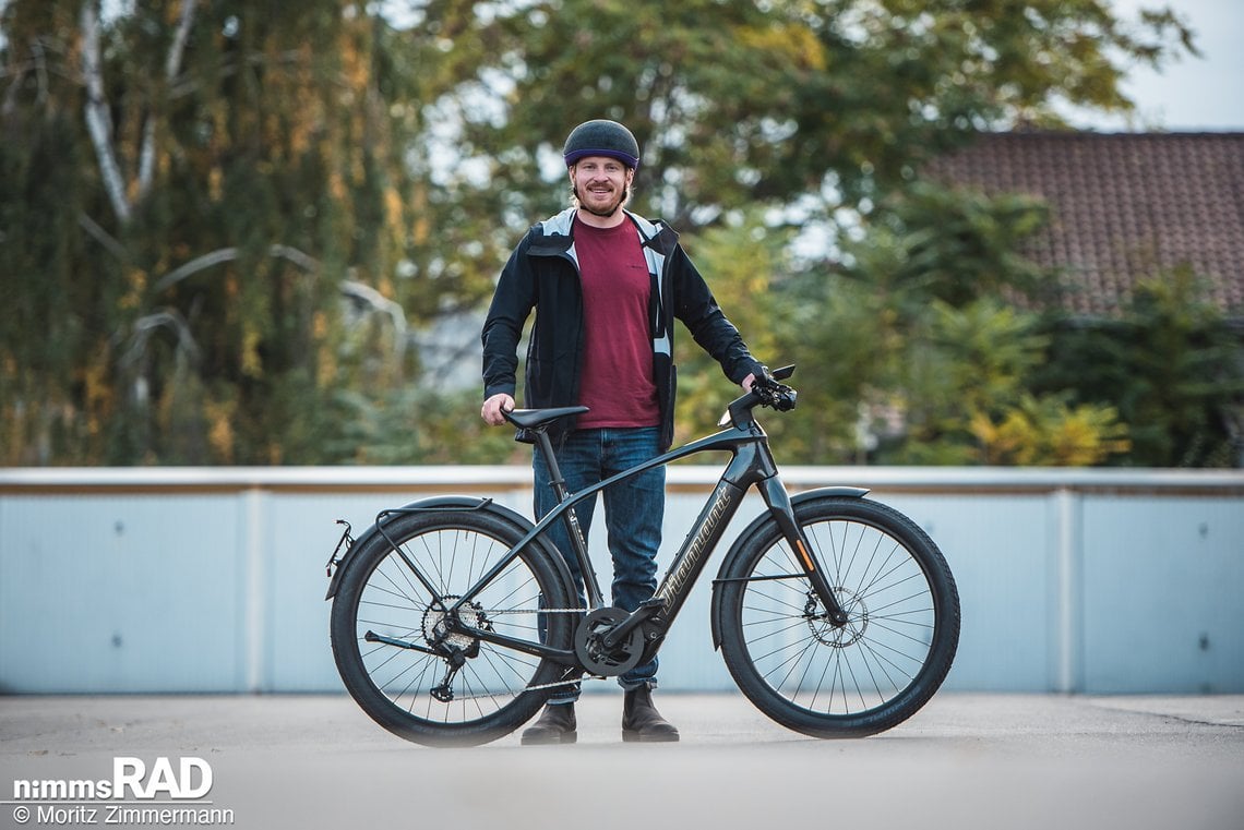 Testfahrer und Chef-Radnehmer Laurenz