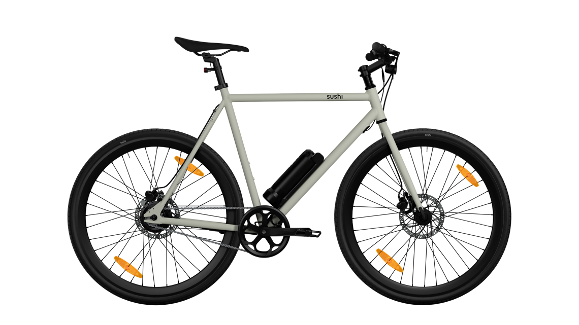 Das neue Sushi Bikes Maki 3.0 in der neuen Farbe Stone