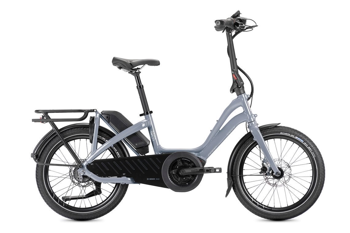 Das Tern NBD P8i mit kleinerem Akku & Motor in der Farbe Silver Blue