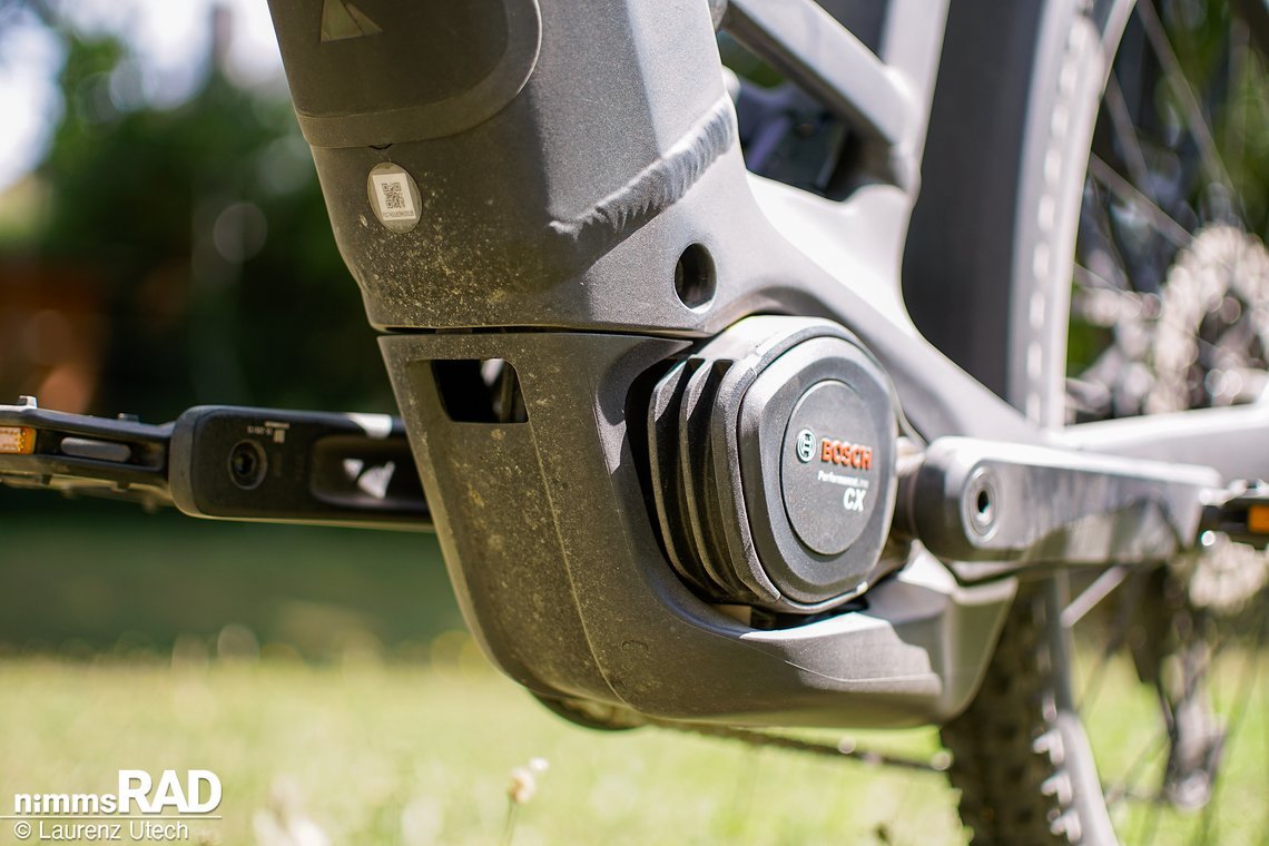 Herzstück des Pathlite:ON 9 SUV: Bosch Performance Line CX Gen5 Motor mit 800-Wh-PowerTube-Akku für kraftvolle Unterstützung.