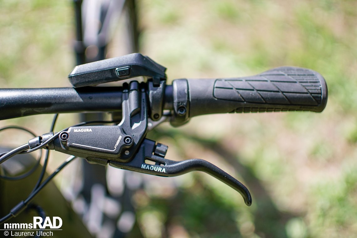 Magura MT C Bremsanlage mit Bosch ABS sorgt für sichere Verzögerung bei allen Bedingungen.
