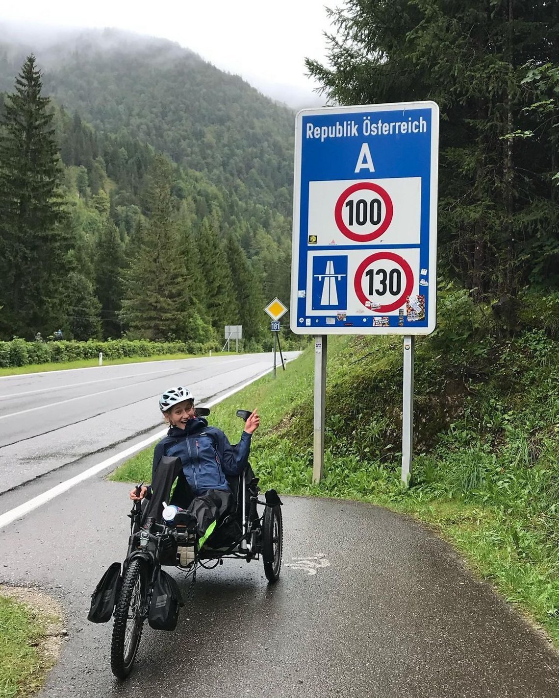 Mit dem Liege-Trike zum Gardasee?