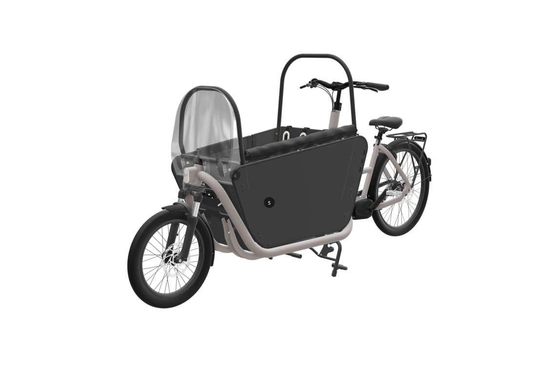 Das B'Twin Velocargo F900E ist das erste Long John-Lastenrad im Sortiment Decathlons.