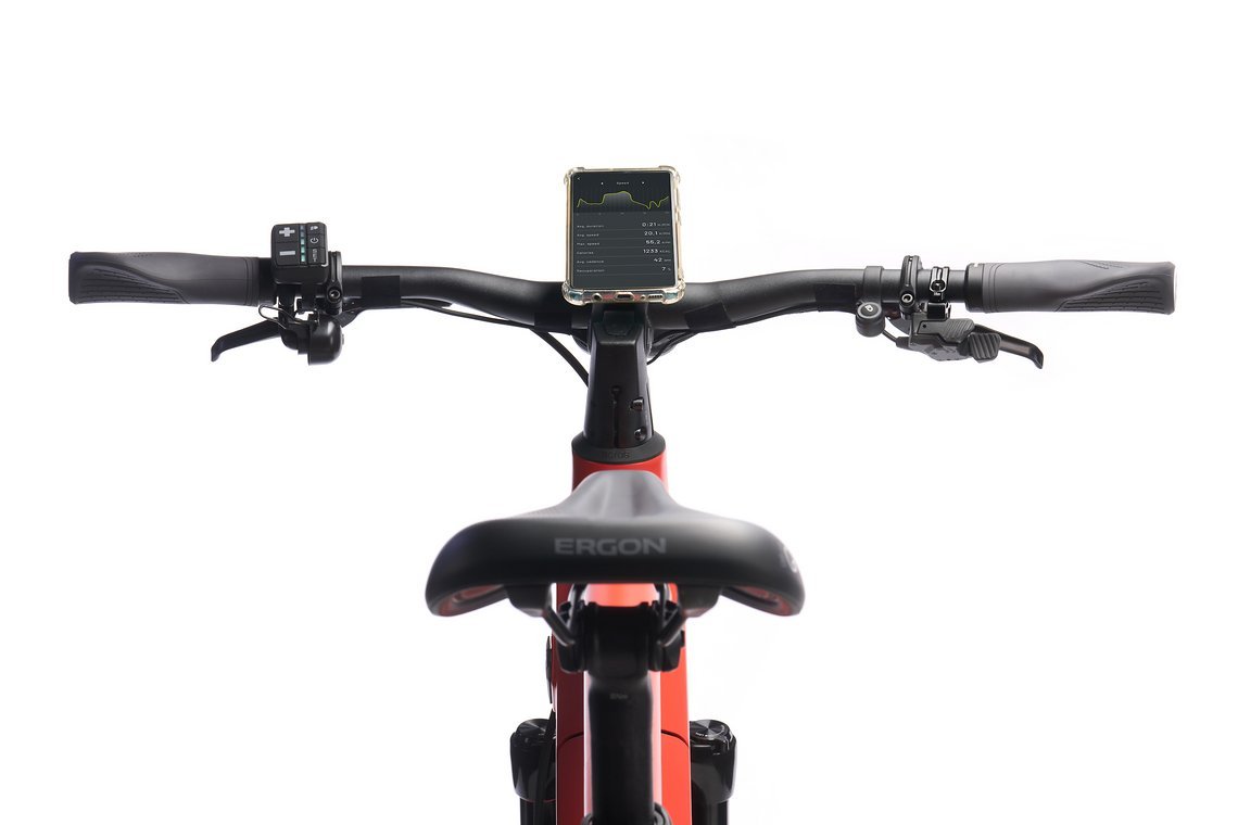 Das neue E-Bike von Möve verfügt über eine SP Connect-Halterung für Smartphones.