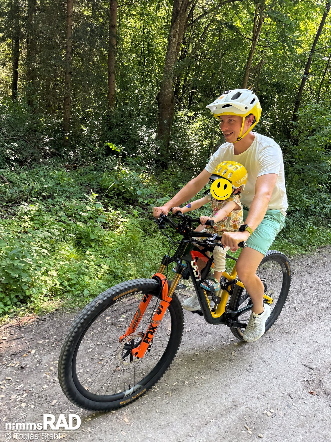 Klar kann man auch Trails fahren und in jedem Fall im Gelände