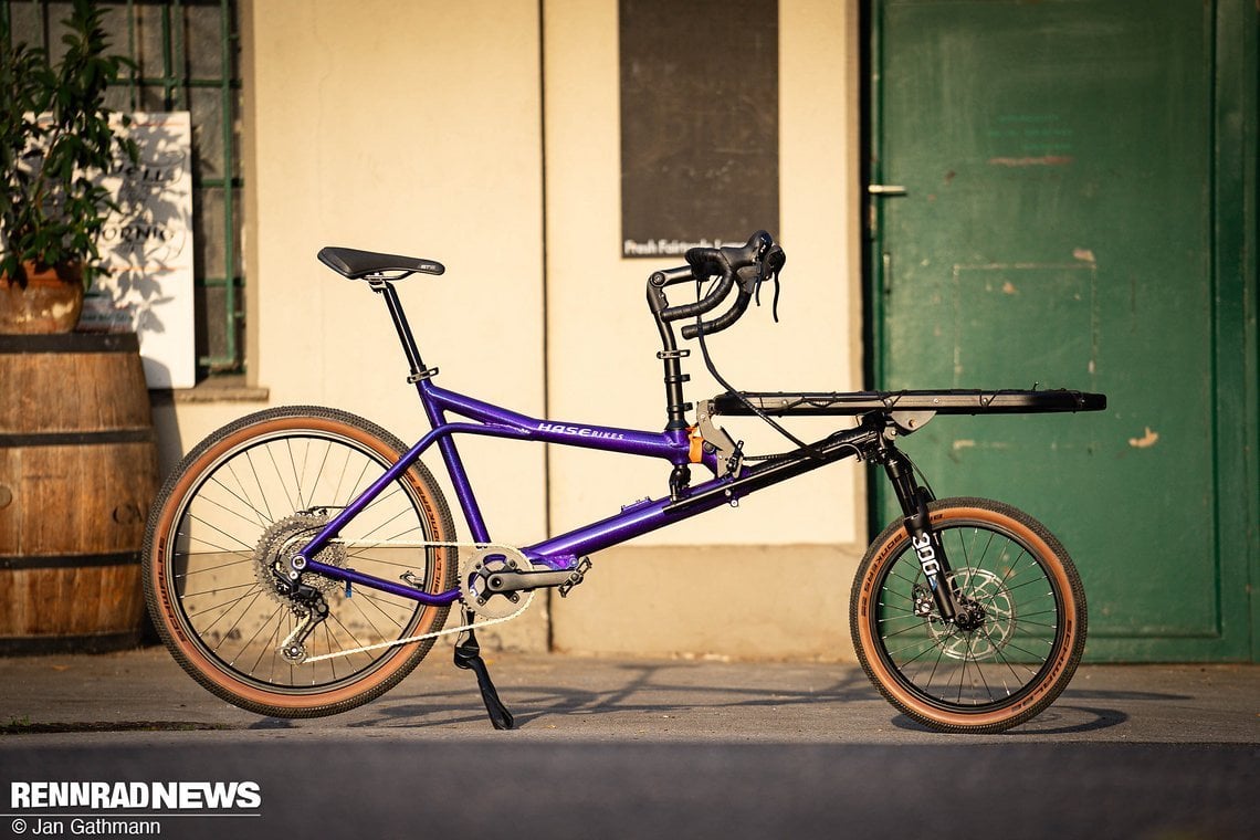 Das Hase Gravit Dust ist ein Cargo-Gravel-Bike