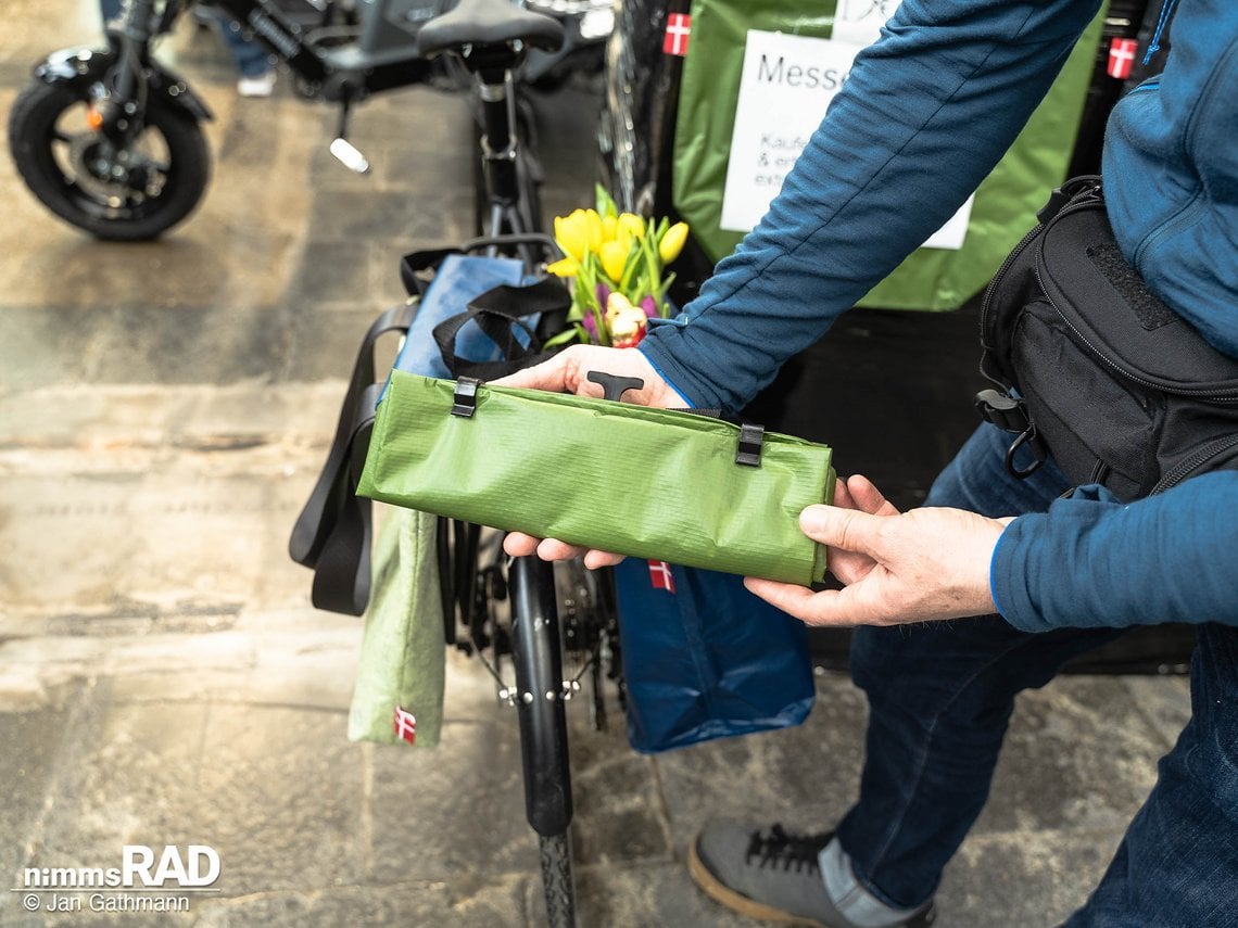 Die kompakten und günstigen Taschen kann man immer dabei haben …