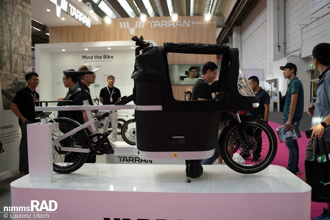 Das smarte E-Lasenrad von Tarran will ab Sommer 2025 zum günstigen Preis auf europäischen Straßen rollen.