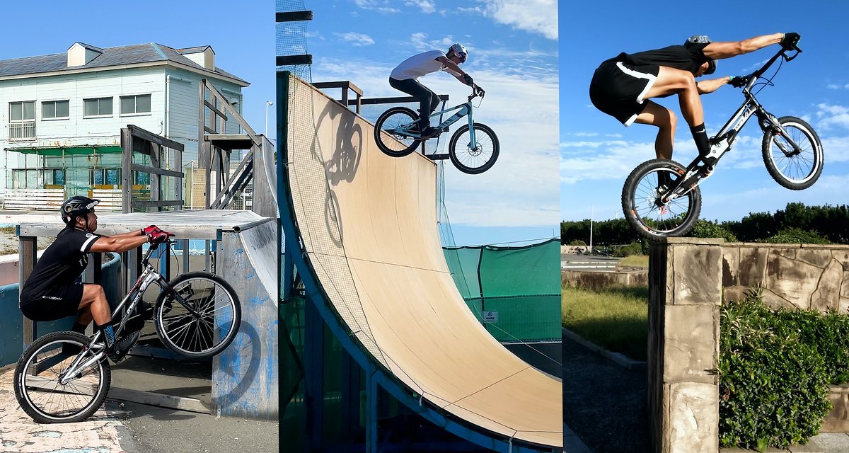 Street vs. Pure Trials: Tomoni Nishikubo im Kugenuma-Skatepark 