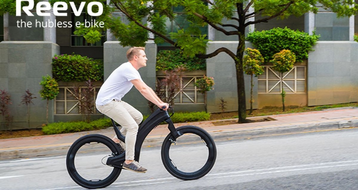Beno Reevo: E-Bike für die Stadt ohne Naben & Speichen –