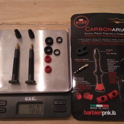 Barbieri Weiteres/Unsortiertes CarbonAria Presta, 45mm, 2 Stück (2017)