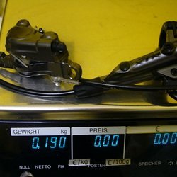 Shimano Scheibenbremse XTR BR-M9000 VR, 1000mm (2015)