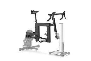 Der Elite Square Smart Frame ersetzt das eigene Bike inklusive Schaltung beim Indoor-Training