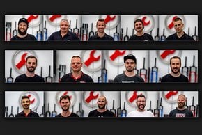 Immerhin 14 der 16 Mitarbeiter des SRAM Dealer Service Direct-Teams waren bei unserem Besuch vor Ort