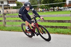 Ich bin den Continental Aero 111 nach einer kurzen Trainingseinheit direkt bei einem Triathlon gefahren