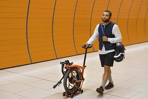 Brompton G Line – Lifestyle und Lifestyle in einem.