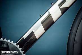 Kamm-Tail Profile der neuen Carbonrohre schneiden besser durch den Wind