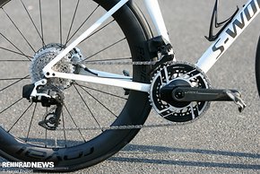 Der SRAM Red AXS Antrieb überzeugt eigentlich mit einwandfreier Funktion und niedrigem Gewicht