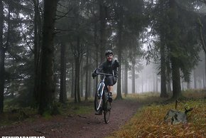 Mit Rucksack kann man mit dem Rad noch mehr anstellen.