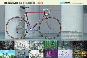 Der Klassiker Kalender 2021 versammelt wieder Schätze aus dem Rennrad-News Forum und setzt sie in Szene