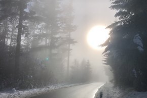 Durch den Nebel in die Sonne 🌞