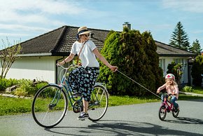 SZYHD Fahrrad Abschleppseil,Abschleppseile Kinder,Einziehbares Fahrrad  Eltern-Kind Zugband,Tragbares Outdoor MTB Fahrrad Elastisches Abschleppseil  für