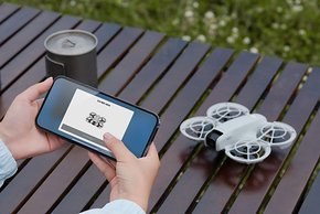 Die DJI-App ist für Datentransfer und für eine optionale Steuerung per Wi-Fi nutzbar.