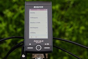 Der ROX.12 SPORT unterstützt eine Vielzahl von Sensoren …