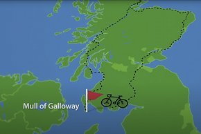 1.609 Kilometer durch Schottland: Dies ist die Route der 85-jährigen Granny Mave