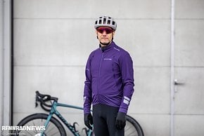 Der Schnitt der Endura Pro SL 3 Season Jacket ist sportlich