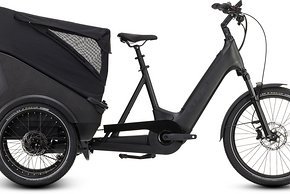 Erhältlich ist das Cube Trike Hybrid als Cargo-Version mit Cargobox für 6.499 € (UVP) …