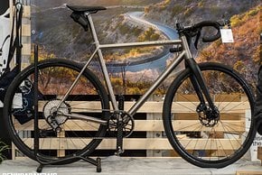 Das Blackheart Allroad TI war am Stand von Cycle Collective ausgestellt