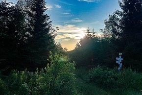 Schon 200 km in den Beinen und trotzdem überkommt mich am Berg ein regelrechter Motivationsschub.