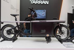 Tarran – Das erste intelligente Lastenrad mit automatisch ausfahrbaren Stützrädern.